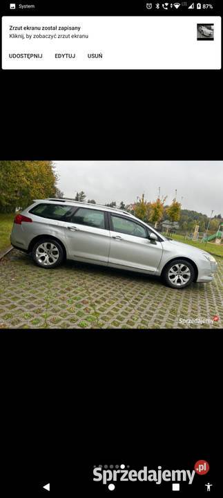 Sprzedam Citroena C5 20 HDI 140 2009r Wersji Zarejestrowany w Polsce