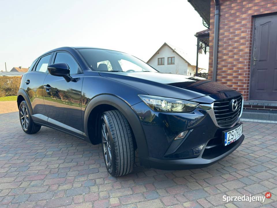 MAZDA CX3 POLSKI SALON BEZWYPADKOWA Z HISTORIĄ centralny zamek Szczecin