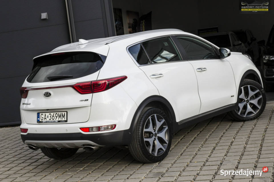 Kia Sportage GT line Ledy Kamera AWD Skóry pomorskie Dębogórze
