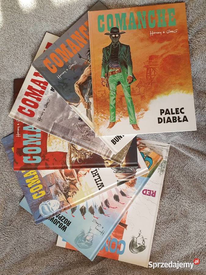 Comanche zestaw 7 albumów komiksy western Gdynia