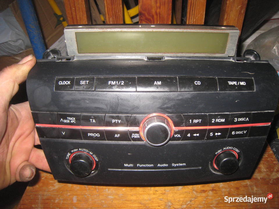 Radio radioodtwarzacz oryginalny sanyo mazda 3 Radioodtwarzacze Kraków