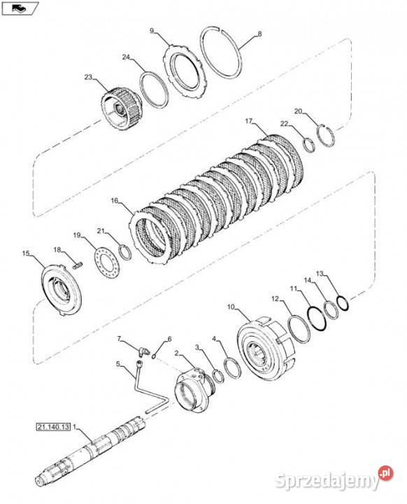 Holland T6090 Piasta 235913A3 wielkopolskie Jastrzębniki sprzedam
