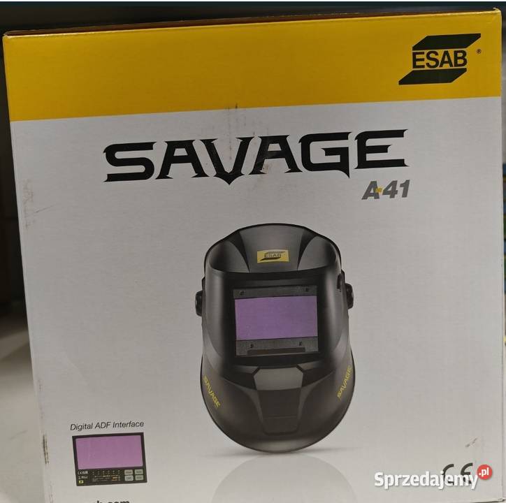 Maska spawalnicza przyłbica ESAB SAVAGE A41 Łódź