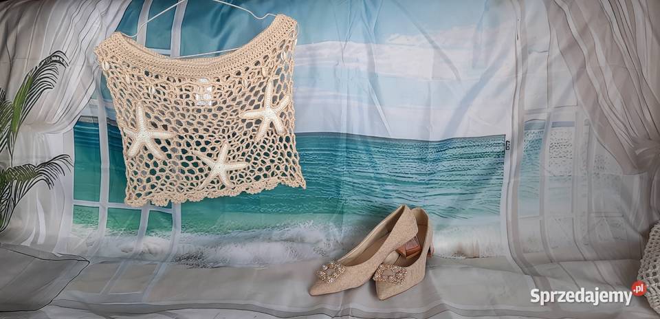 spódniczka mini narzutka na kostium szydełko mazowieckie Warszawa