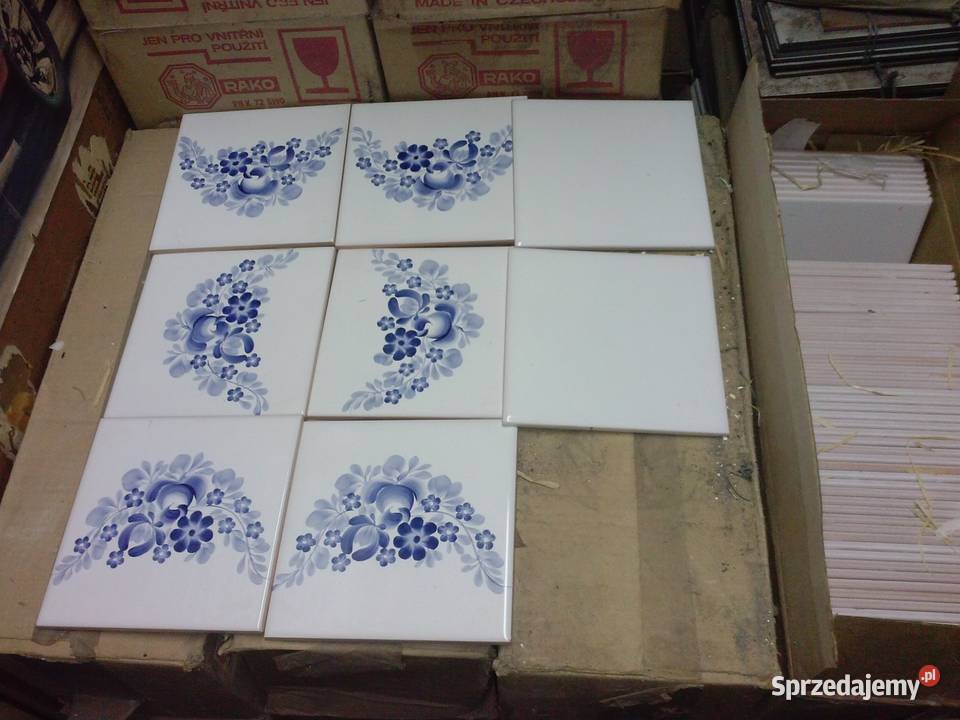 Nowa glazura płytki 15x15 prl retro pewex Lublin