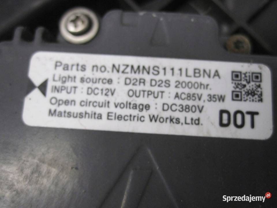 NISSAN MURANO Z50 lampa prawa przód przetwornica świętokrzyskie Kielce