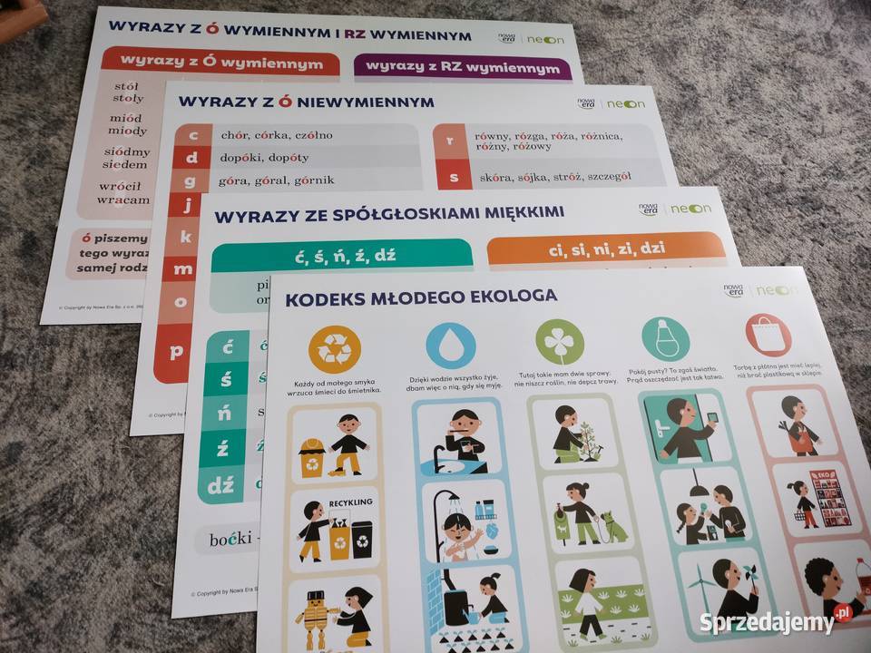 Plansze dydaktyczne kl 1 3 Wielka Przygoda Górowo Iławeckie