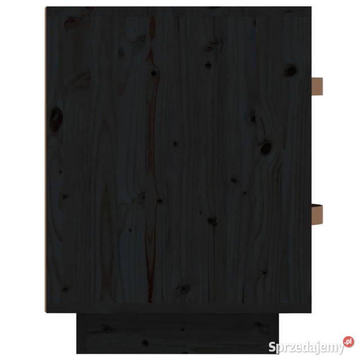 Szafka nocna czarna 40x34x45 lite drewno sosnowe Nocne mazowieckie