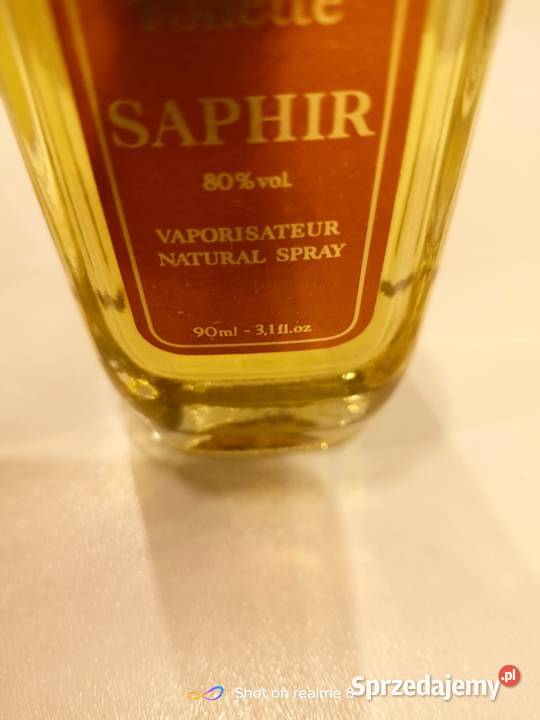 Woda toaletowa SAPHIR France 90ml 80vol Łódź