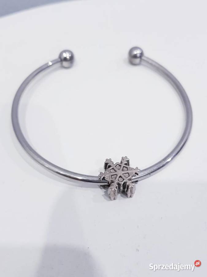 Charms śnieżynka Zawieszka koralik do Dąbrowa Górnicza