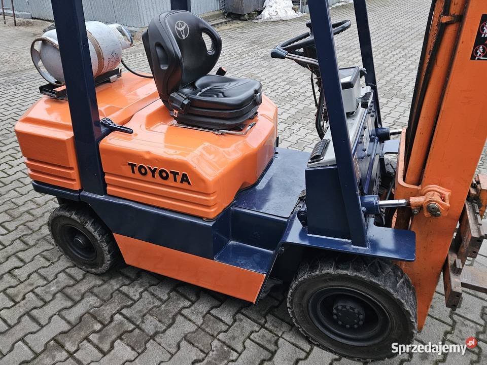 Wózek widłowy toyota 42 5F GF 25 gaz Siedlce