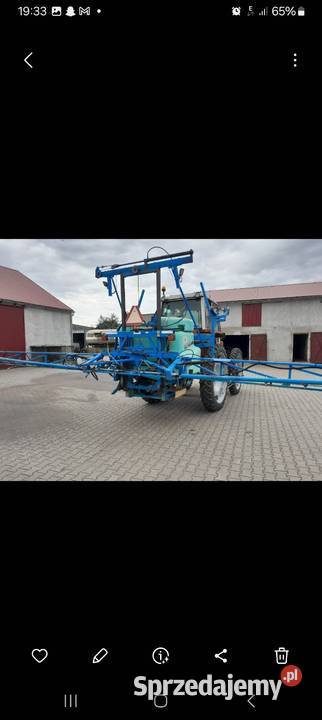 Opryskiwacz zawieszany berthoud 1000l 20m Berthoud Mały Mędromierz sprzedam