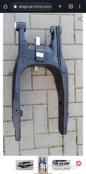 Yamaha Mt 07 tracer wahacz tył wielkopolskie Lwówek