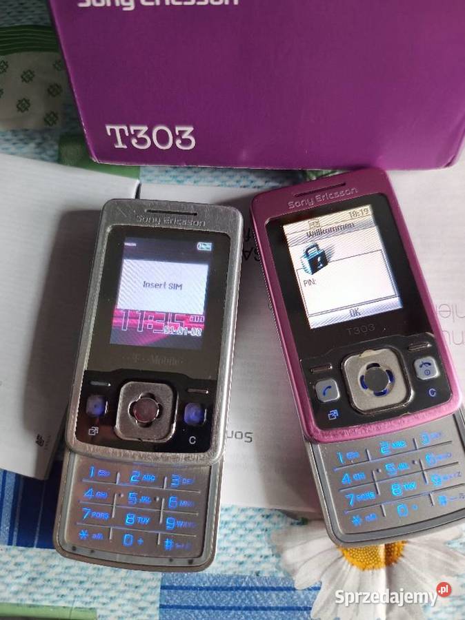 Sony Ericsson T303 dwie sztuki dolnośląskie Legnica