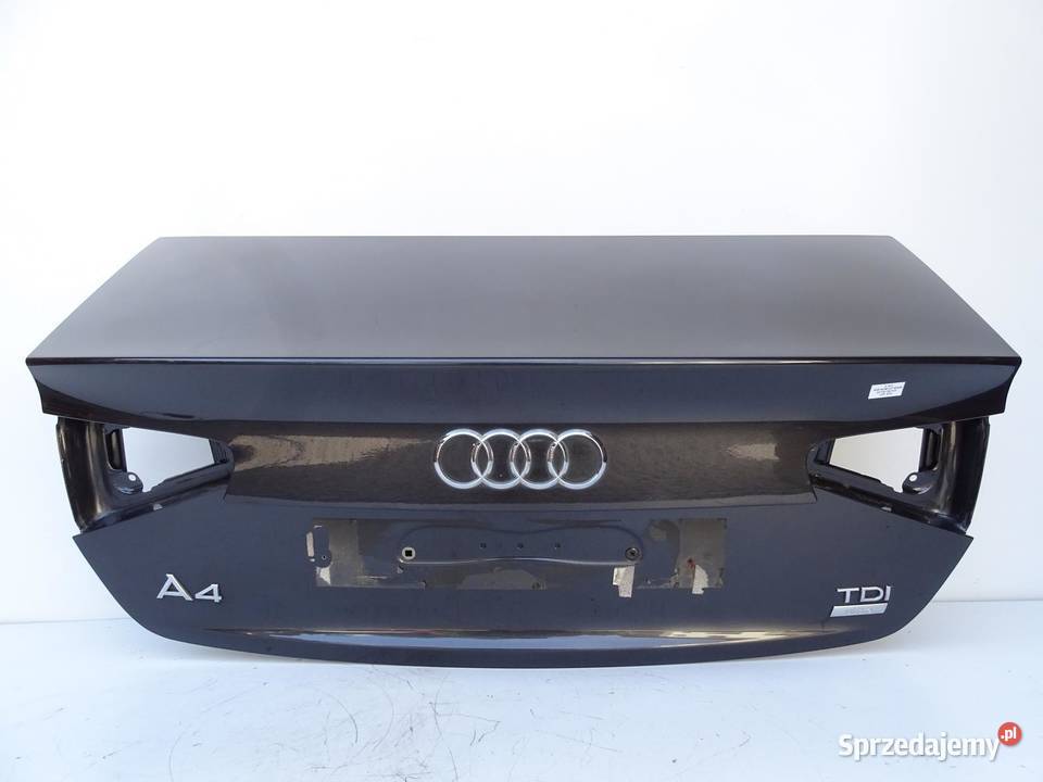 KLAPA TYŁ TYLNA BAGAŻNIKA LZ7L AUDI A4 B8 S4