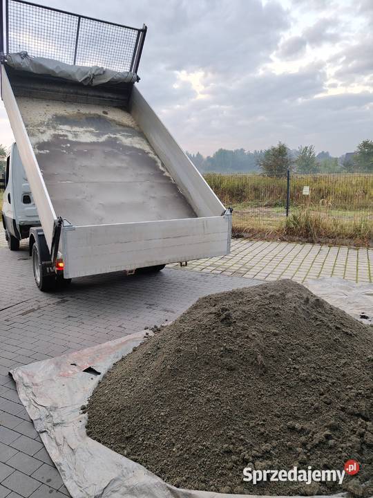 Beton półsuchy B15 B20 B25 zaprawa wylewki mała Zielonki