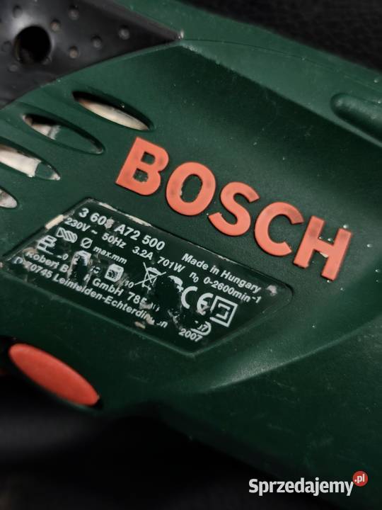 Dwubiegowa Wiertarka Udarowa Bosch PSB 7002 RE łódzkie Poddębice