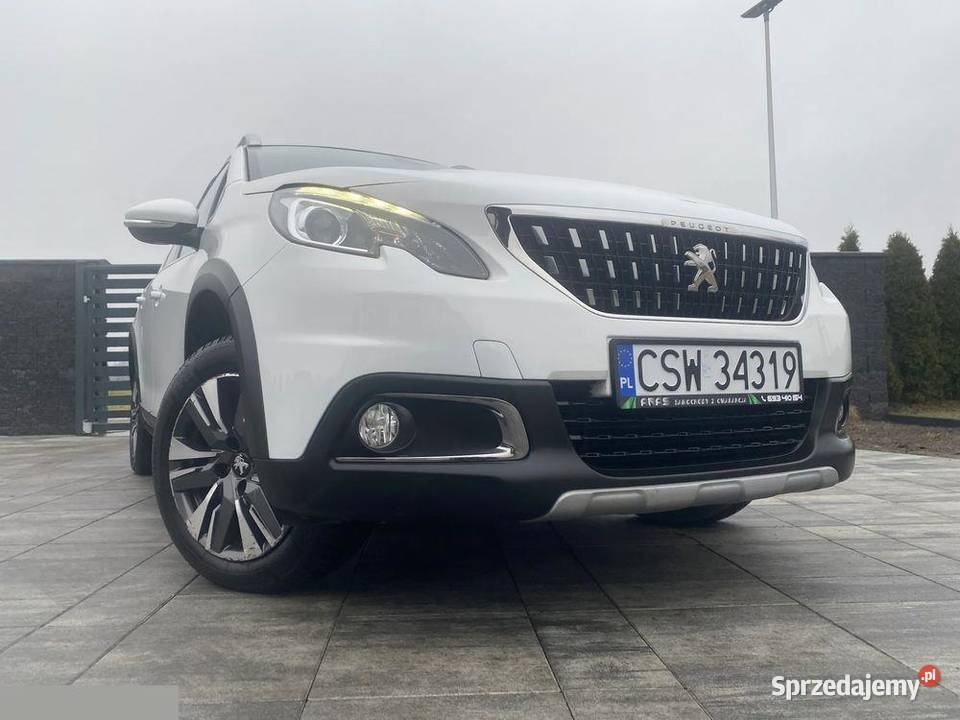 Peugeot 2008 12 Pure Tech GPF Allure 110 2016r manualna Grudziądz sprzedam