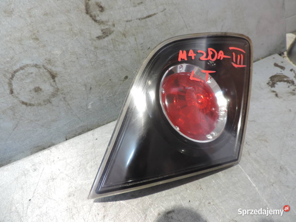 LAMPA LEWY TYŁ W KLAPE MAZDA 3 I BK HB osobowe Nowy Sącz