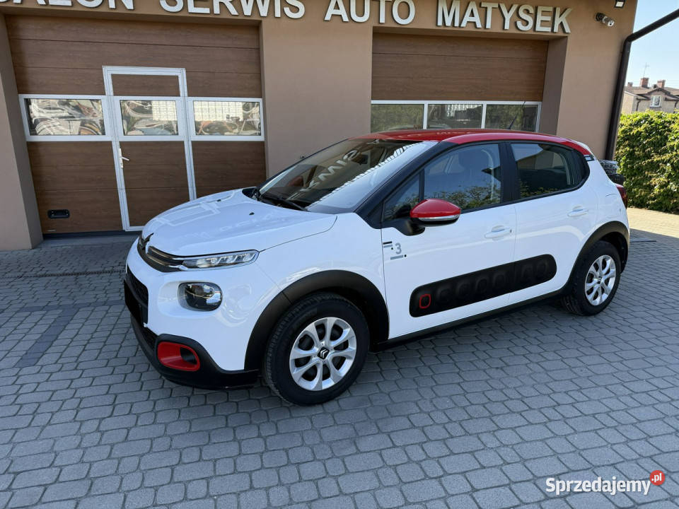 Citroen C3 12 83 Klimatronik CarPlay Ledy III światła do jazdy dziennej