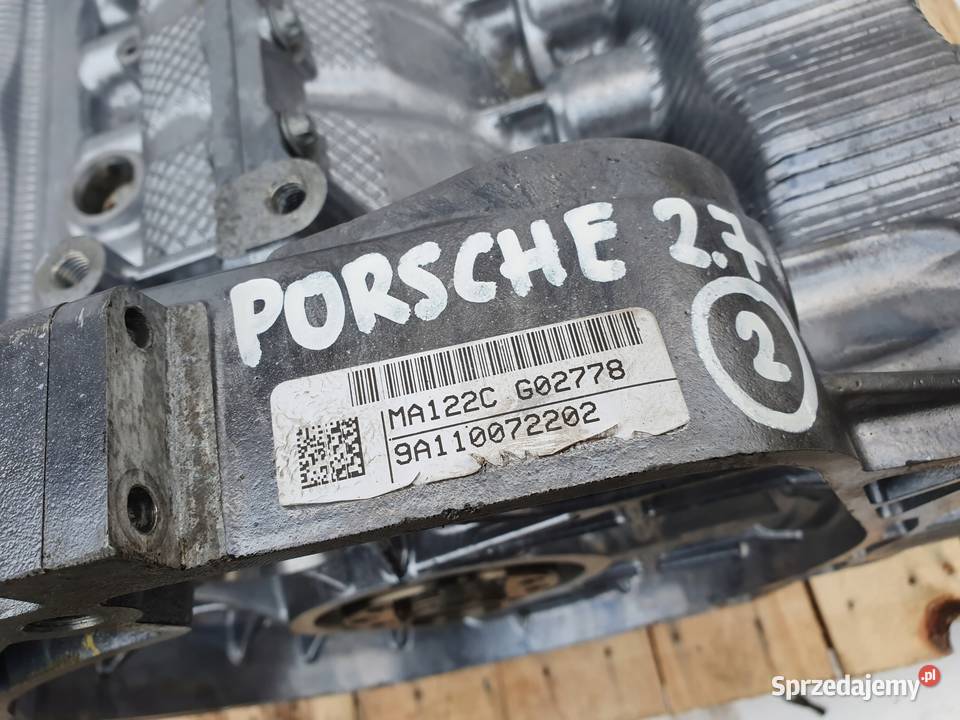 SILNIK Porsche Cayman 981 27 DÓŁ SILNIKA MA122C Silniki kompletne Rudka sprzedam