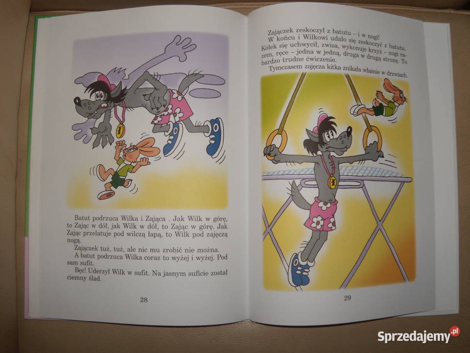 Wilk i zając Mistrz sportu Książki dla dzieci Warszawa