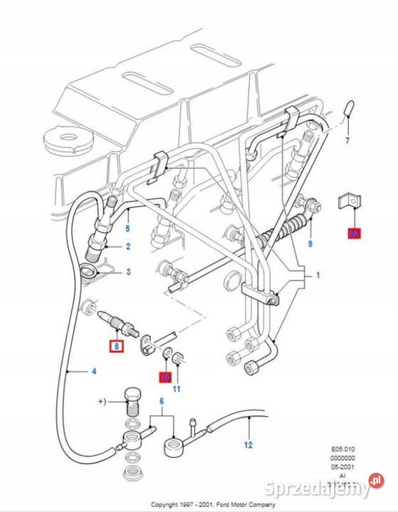 ŚWIECA ŻAROWA FORD ESCORT MK4 MK5 MK6 MK7 18 D