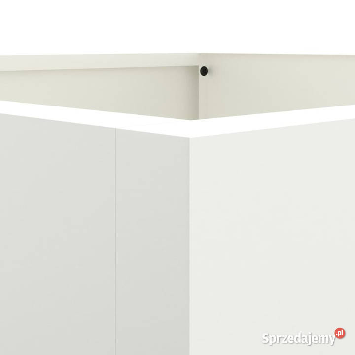 Donica biała 42x38x75 stal WM841578 mazowieckie Warszawa