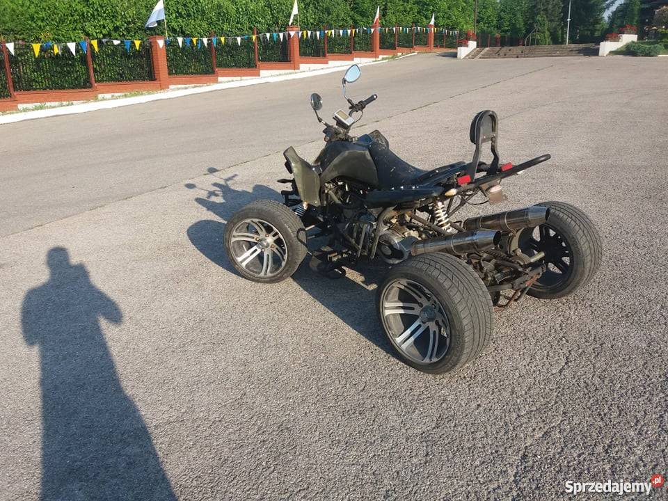 Quad 260 homologacja Niemcy Okazja mat mazowieckie Trablice