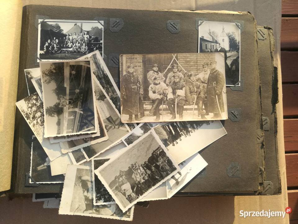 Album stary 230 zdjęć i pocztówek