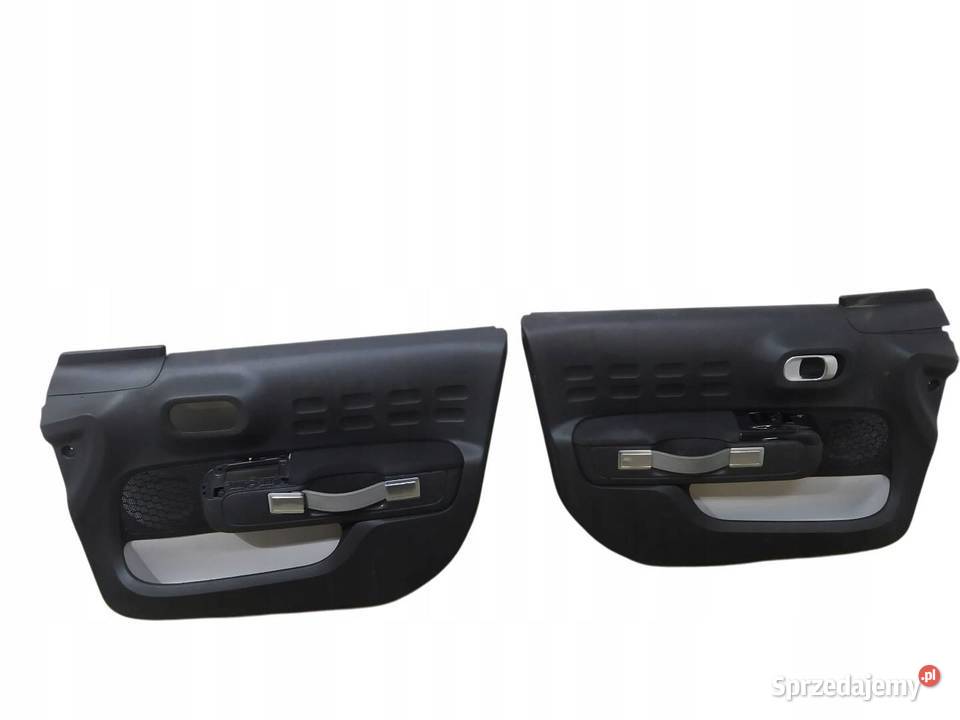 TAPICERKA BOCZEK LEWY PRAWY PRZÓD KPL Citroen C3