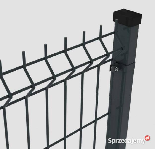 Panel ogrodzeniowy fi 40 x 173 x 3 V Grafit podkarpackie