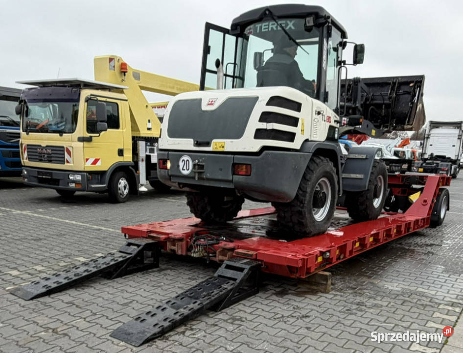 niskopodwoziowa EMTECH 2 osiowa PCN 18 TIEFBETT Widełki