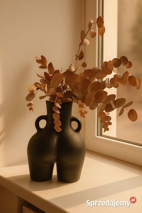Piękna waza dekoracyjna ręcznie wykonana lubelskie Lublin