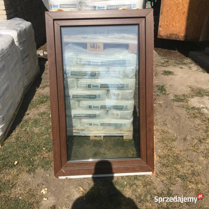 3x Okna GEALAN PCV Orzech 2 87x140 1 97x140