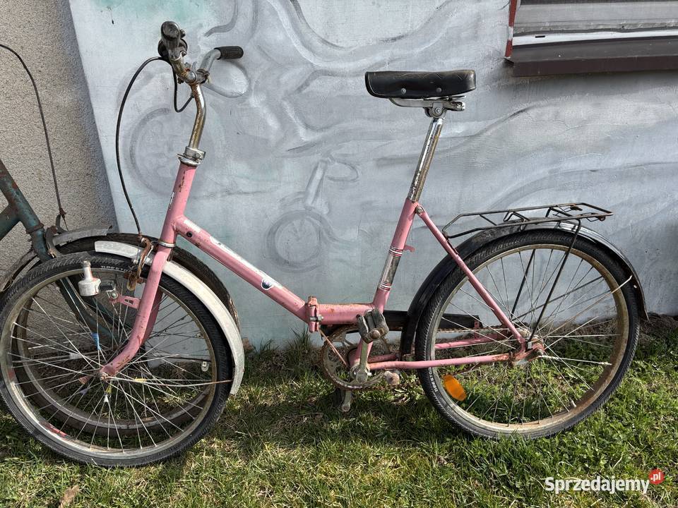 PRL rower Jubilat oryginał do renowacji składak Kosianka-Trojanówka
