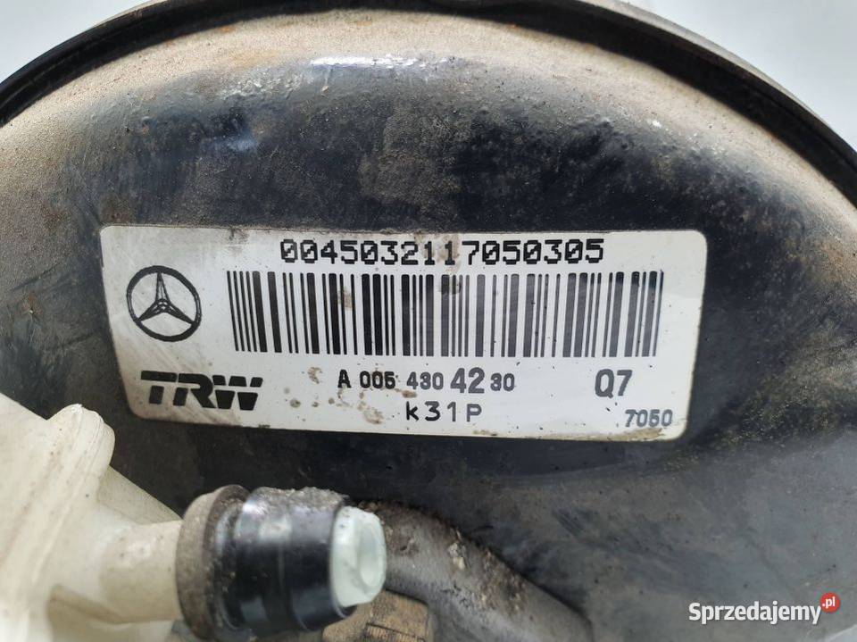 SERWO HAMULCOWE MERCEDES A KLASA W168 Lipno sprzedam