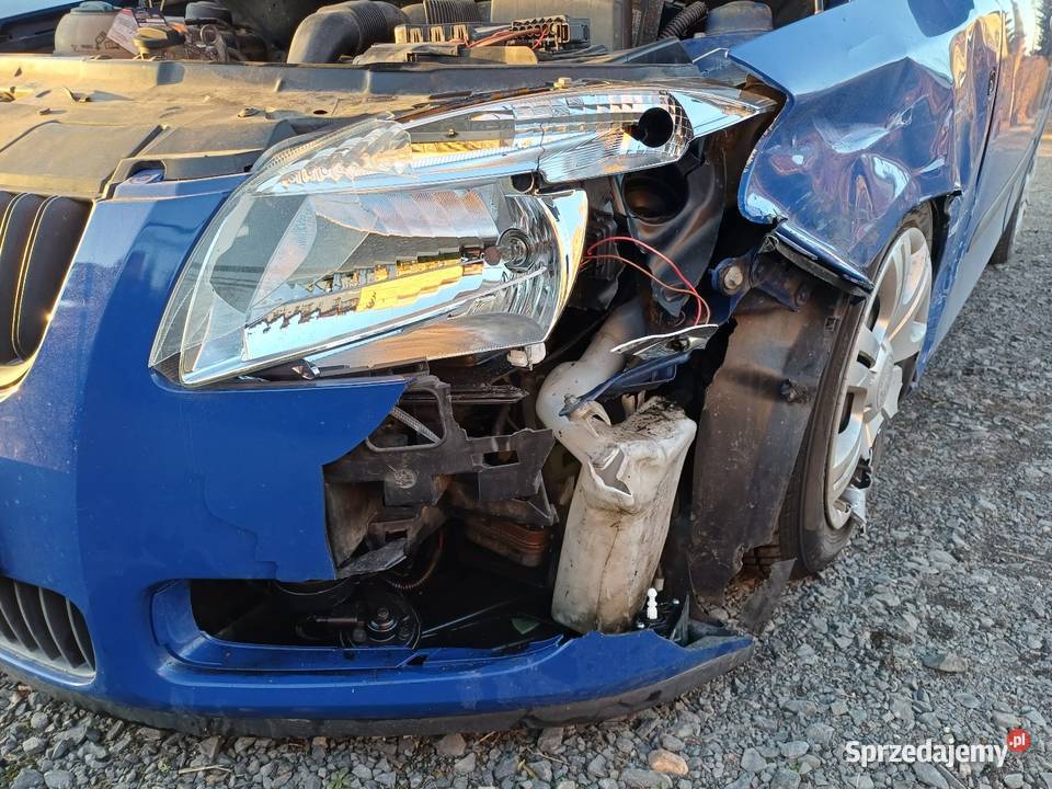 Skoda Fabia II Hatchback 12i 60 2008r kurtyny powietrzne Lubin