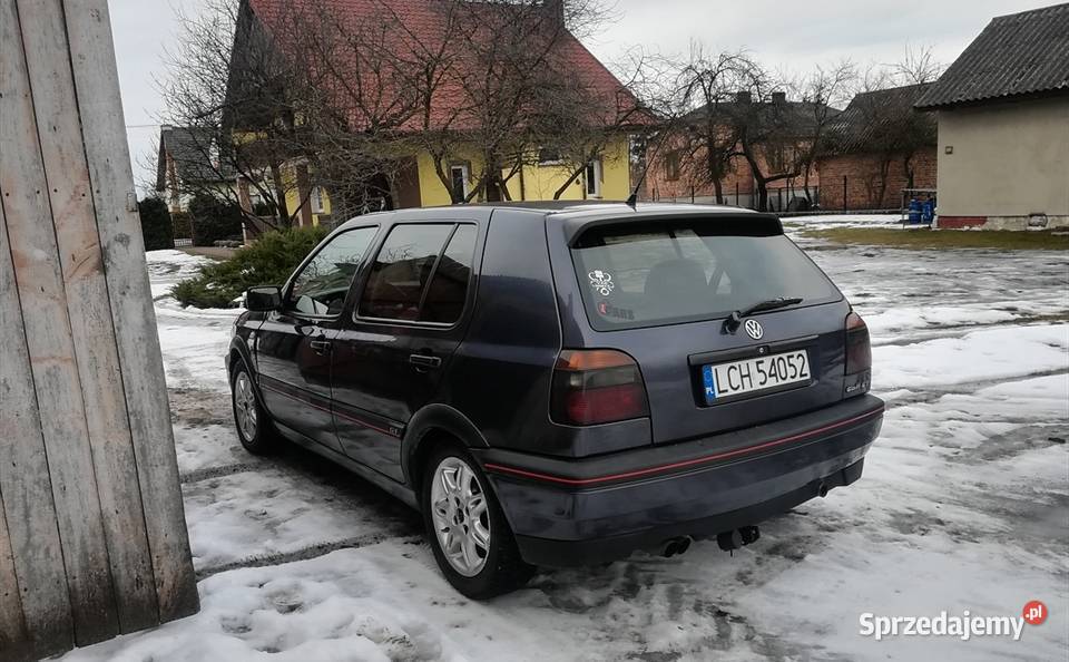 Volkswagen Golf III GT Rok produkcji 1995 Michałówka