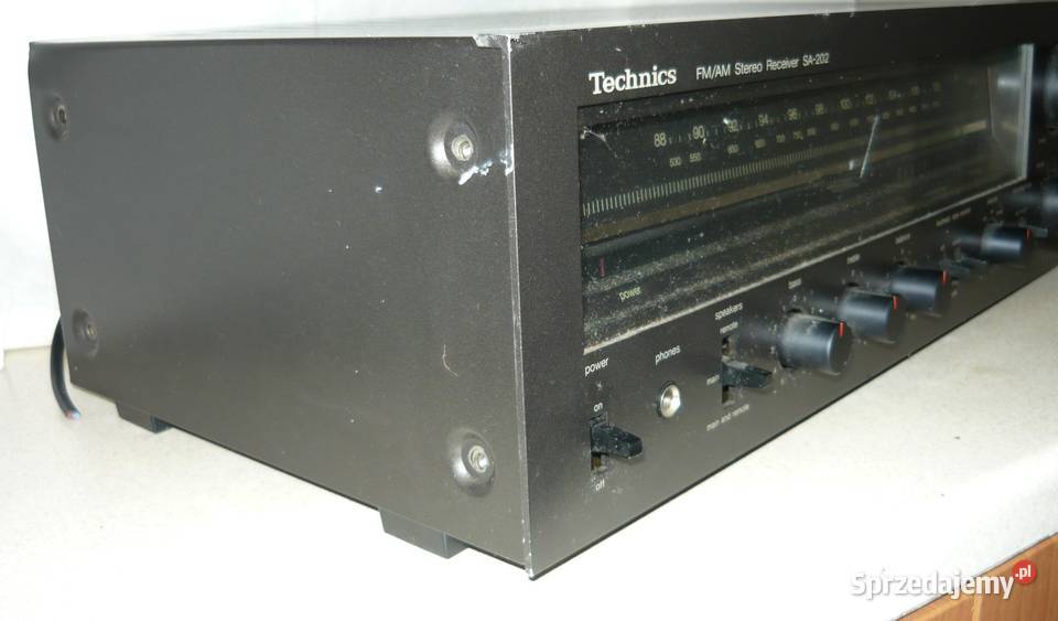 Technics Amplituner Radio wzmacniacz SA202 PRL Krotoszyn