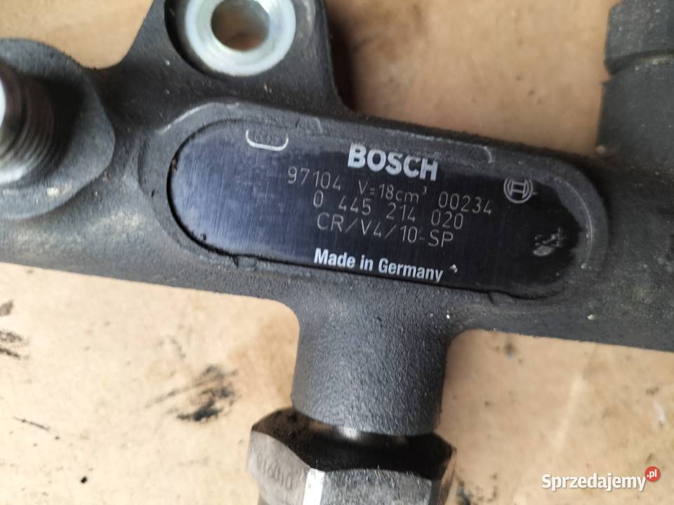 LISTWA WTRYSKOWA 0445214020 PEUGEOT 806 CITROEN Kamień-Kolonia