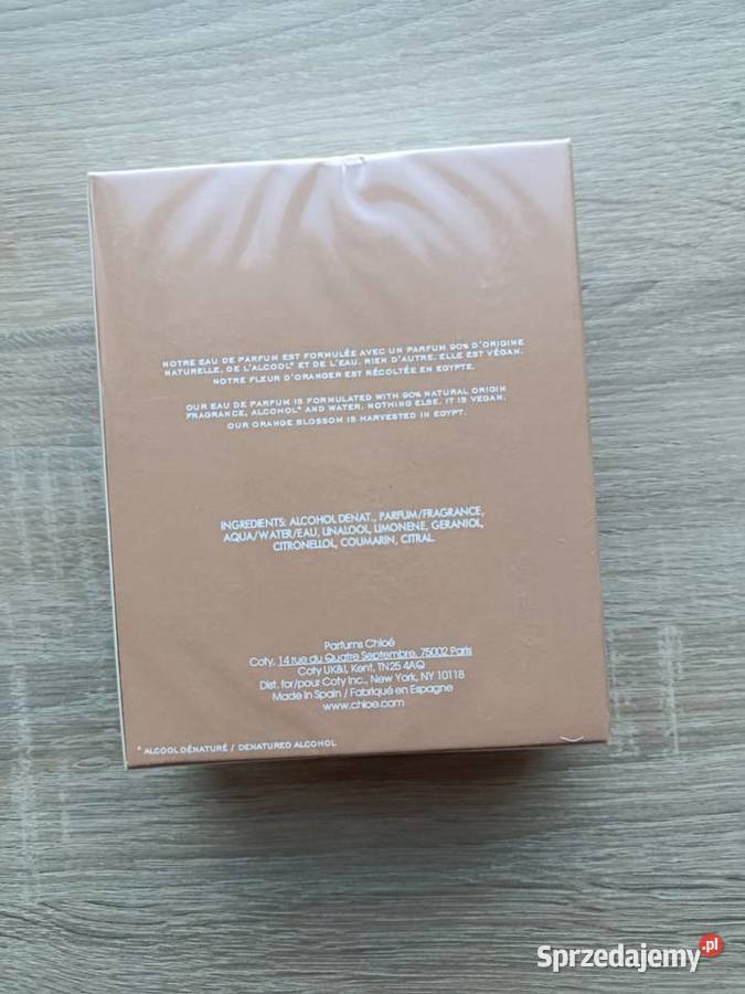 Perfumy damskie Chlo Nomade Nuit dgypte nowe Zdrowie i Uroda Białystok sprzedam