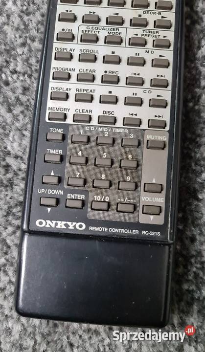 Pilot ONKYO audio RC321S wysyłka 13 Kraków