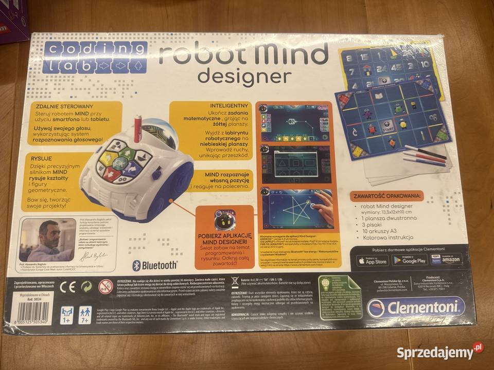 Robot Mind designer Coding lab Poznań