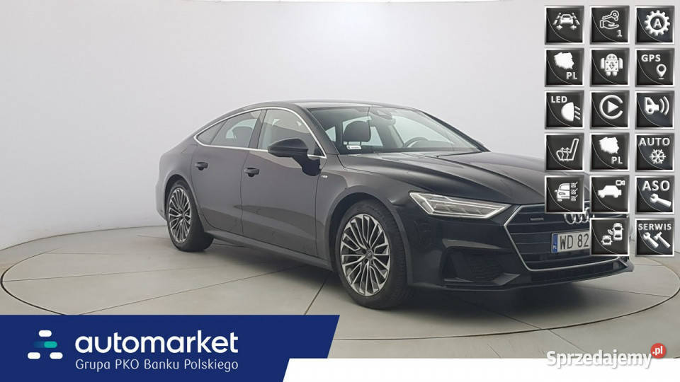 Audi A7 45 TFSI mHEV Quattro S tronic Z światła do jazdy dziennej