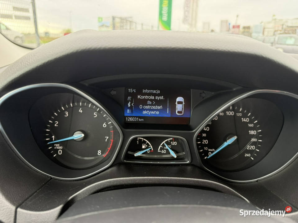 Ford Focus 15 16V EcoBoost 150 2018r krajowy lakier metallic dolnośląskie Wojkowice
