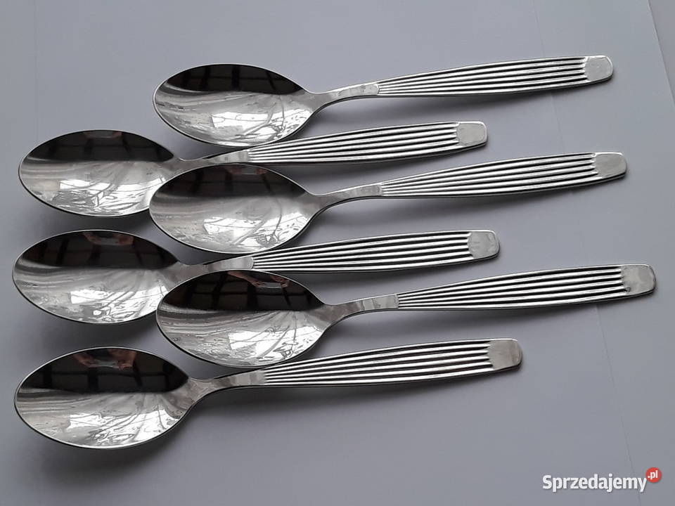 Łyżki obiadowe 1 PASECZKI PASKI Gerlach sztućce Sztućce Dąbrowa Górnicza