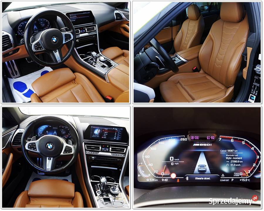 BMW M850I XDRIVE G16 Gran Coupe Warszawa