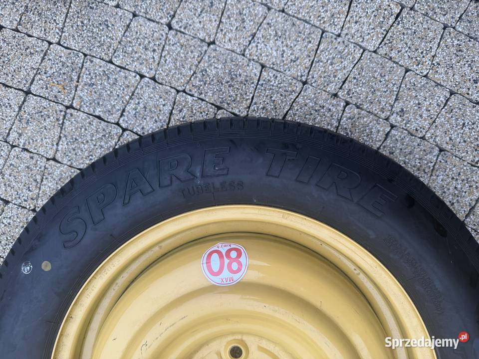 KOŁO ZAPASOWE DOJAZDOWE 15590R17 5X1143 HONDA pomorskie Chwaszczyno sprzedam