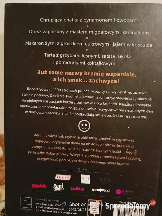 Kuchnia Sowy z autografem Autora księgarnia Warszawa